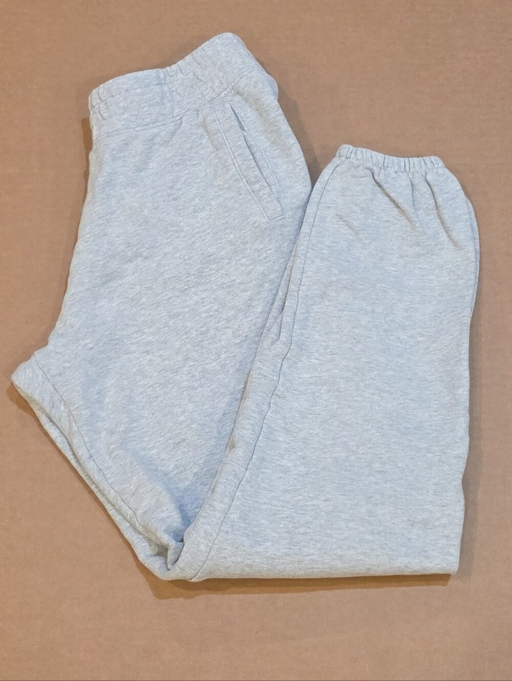 aerie Light Gray Womens Sweatpants with Elastic Waist